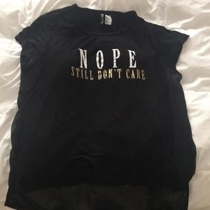 Nope still don’t care t shirt